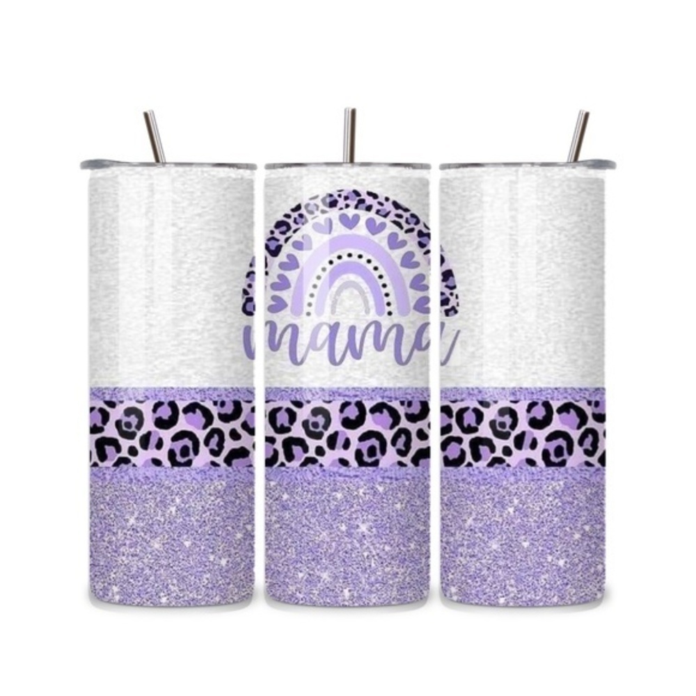 Mama Purple 20oz Stainless Steel Tumbler